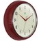 Infinity Instruments Retro Round Red Wall Clock, 12 in. 10940RD-12 - alternate 6